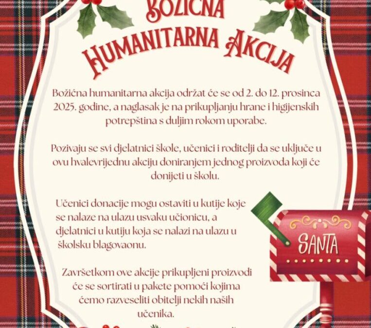 Božićna humanitarna akcija